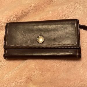 Coach purple wallet